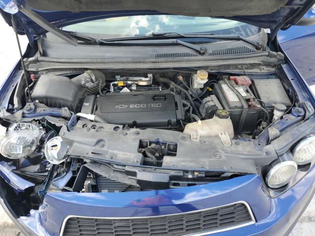 1G1JA6SHXD4205288 - 2013 CHEVROLET SONIC LS 蓝色 照片 11