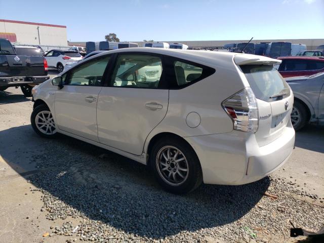 JTDZN3EU8E3340878 - 2014 TOYOTA PRIUS V WHITE photo 2