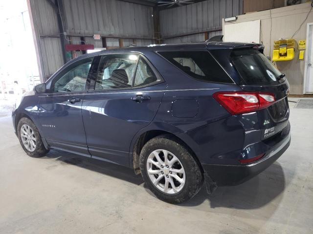3GNAXHEV0JS570536 - 2018 CHEVROLET EQUINOX LS Синій фото 2