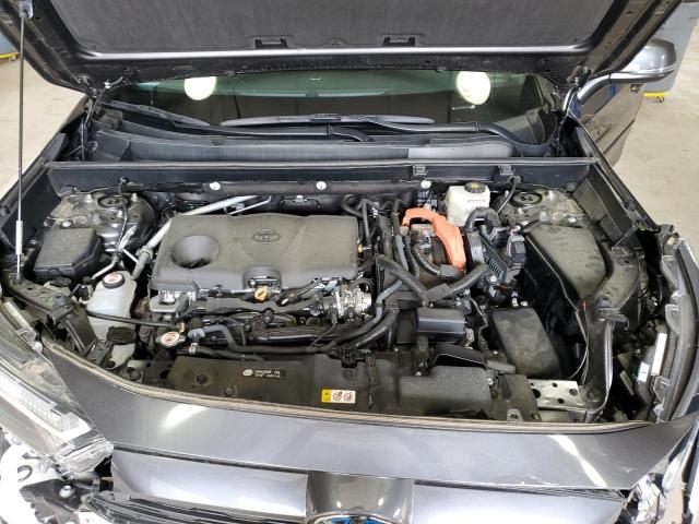 4T3RWRFV7RU136163 - 2024 TOYOTA RAV4 XLE GRAY photo 12