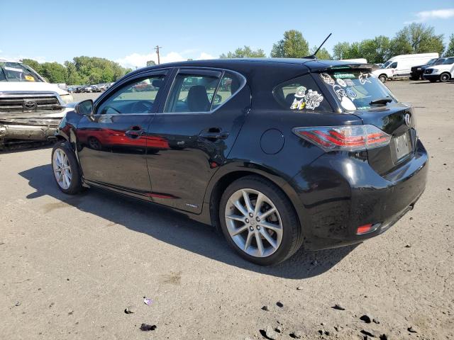 JTHKD5BH7D2129066 - 2013 LEXUS CT 200 BLACK photo 2