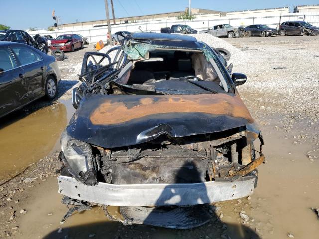 2HGFB2F95FH504040 - 2015 HONDA CIVIC EXL შავი ფოტო 5