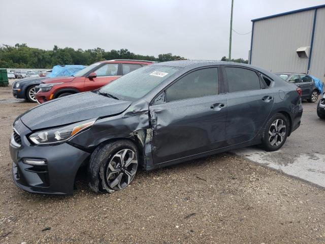 3KPF24AD1KE111163 - 2019 KIA FORTE FE CHARCOAL photo 1