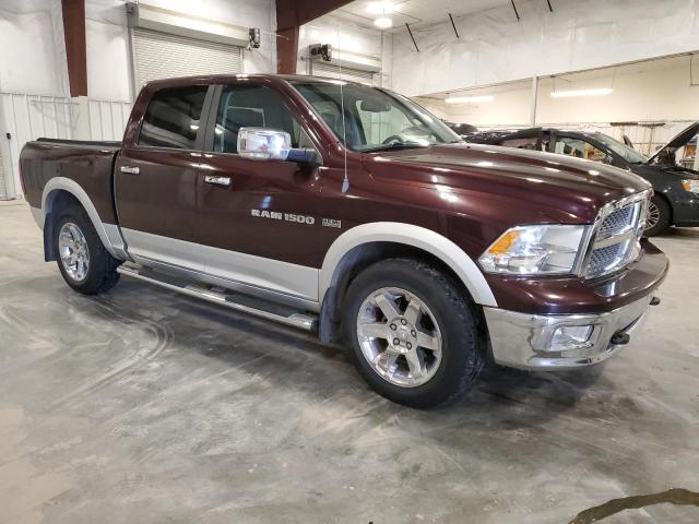 1C6RD7NT0CS150813 - 2012 DODGE RAM 1500 LARAMIE MAROON photo 4