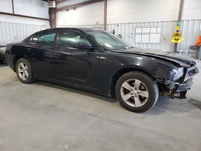 2C3CDXBG7EH300033 - 2014 DODGE CHARGER SE BLACK photo 4