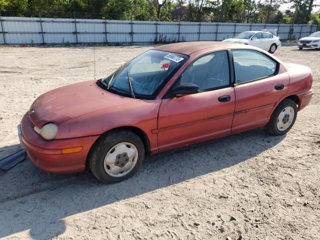 1P3ES47C3TD630745 - 1996 PLYMOUTH NEON HIGHLINE RED photo 1