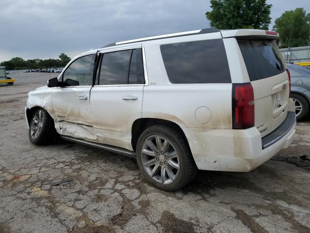 1GNSKCKC4FR564872 - 2015 CHEVROLET TAHOE K1500 LTZ WHITE photo 2