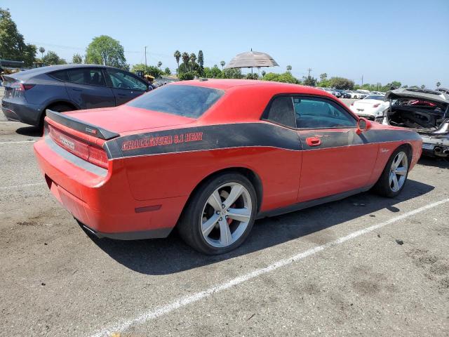 2B3CJ7DW0AH171489 - 2010 DODGE CHALLENGER SRT-8 RED photo 3