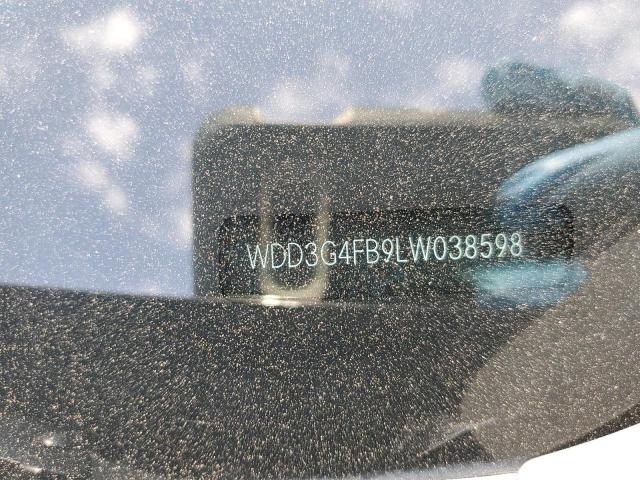 WDD3G4FB9LW038598 - 2020 MERCEDES-BENZ A 220 4MATIC BLACK photo 12