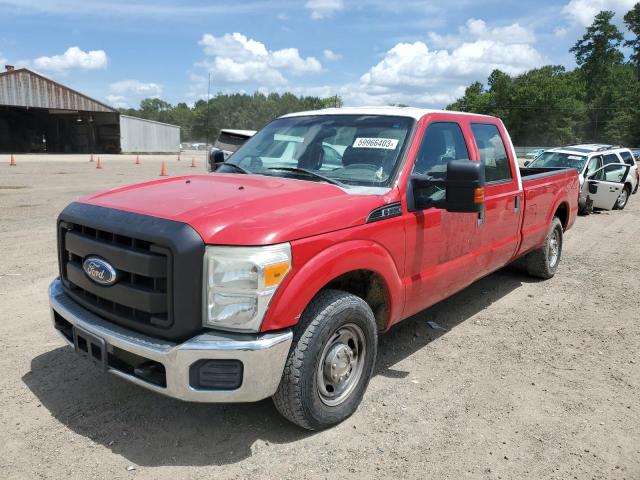 1FT7W2A6XCEA76313 - 2012 FORD F250 SUPER DUTY RED photo 1