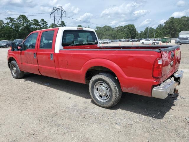 1FT7W2A6XCEA76313 - 2012 FORD F250 SUPER DUTY RED photo 2