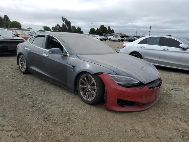 5YJSA1E41GF171522 - 2016 TESLA MODEL S 灰色 照片 4