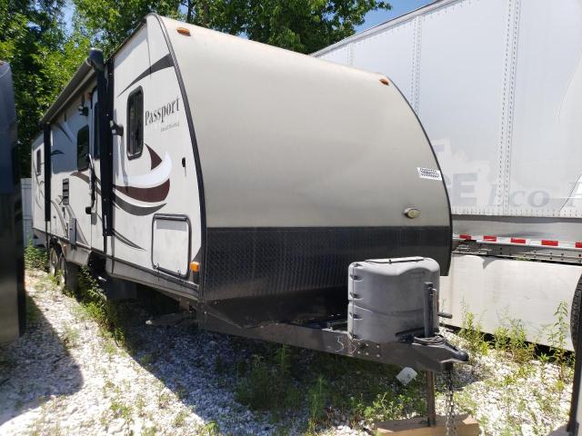 4YDT32921FT415532 - 2015 KEYSTONE TRAILER 棕色 照片 1