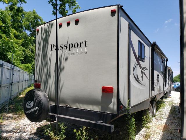 4YDT32921FT415532 - 2015 KEYSTONE TRAILER 棕色 照片 4