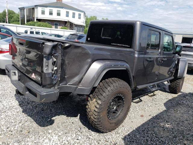 1C6HJTFG6ML604511 - 2021 JEEP GLADIATOR OVERLAND GRAY photo 3