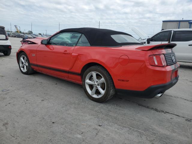 1ZVBP8FF7B5169045 - 2011 FORD MUSTANG GT RED photo 2