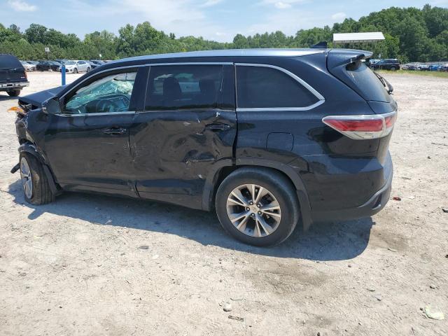 5TDJKRFH0FS174110 - 2015 TOYOTA HIGHLANDER XLE BLACK photo 2