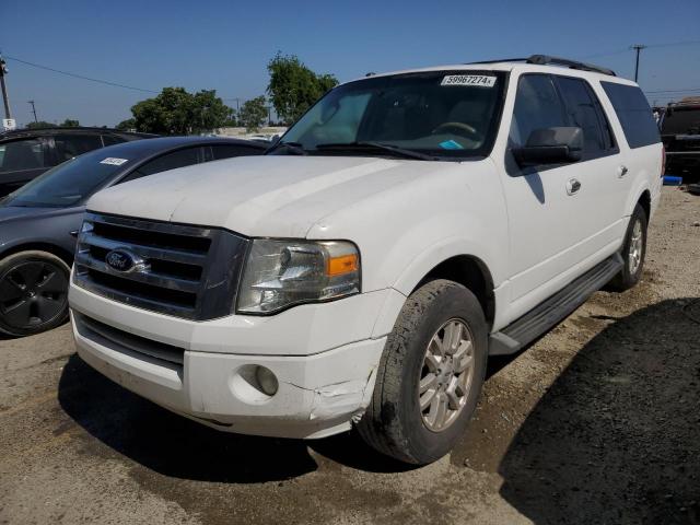 1FMJK1H51CEF33675 - 2012 FORD EXPEDITION EL XLT WHITE photo 1