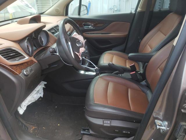 KL4CJDSB7EB551256 - 2014 BUICK ENCORE PREMIUM BROWN photo 7