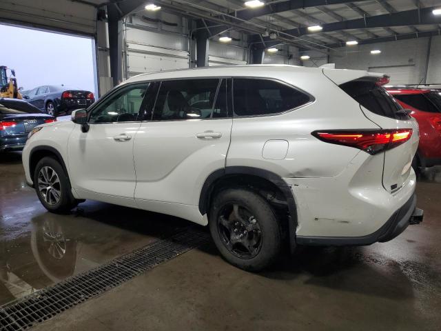 5TDGZRBH7MS529296 - 2021 TOYOTA HIGHLANDER XLE WHITE photo 2