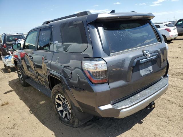 JTERU5JR6N6006245 - 2022 TOYOTA 4RUNNER SR5 PREMIUM GRAY photo 2