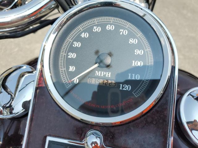 1HD1BRL49WY040961 - 1998 HARLEY-DAVIDSON FLSTS ANNIVERSARY MAROON photo 8