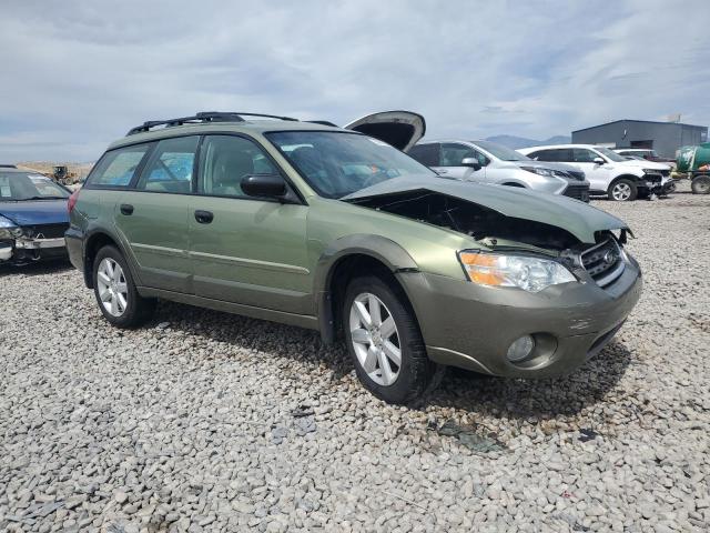 4S4BP61CX76304245 - 2007 SUBARU LEGACY WAG OUTBACK 2.5I GREEN photo 4