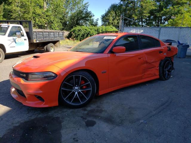 2C3CDXGJXJH186978 - 2018 DODGE CHARGER R/T 392 ORANGE photo 1