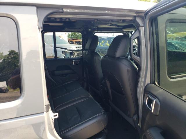 1C4JJXP65MW757824 - 2021 JEEP WRANGLER U SAHARA 4XE GRAY photo 10