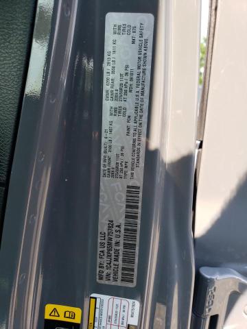 1C4JJXP65MW757824 - 2021 JEEP WRANGLER U SAHARA 4XE GRAY photo 12