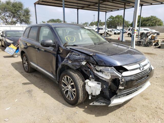 JA4AD2A38JJ000654 - 2018 MITSUBISHI OUTLANDER ES BLACK photo 1