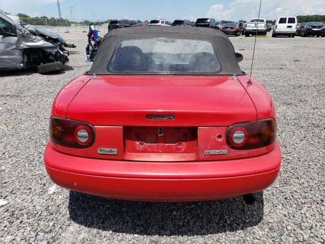 JM1NA3515L0113453 - 1990 MAZDA MIATA RED photo 6