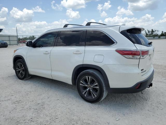 5TDKKRFH4GS143626 - 2016 TOYOTA HIGHLANDER XLE Ağ foto 2