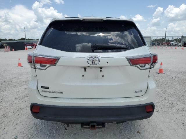5TDKKRFH4GS143626 - 2016 TOYOTA HIGHLANDER XLE Ağ foto 6