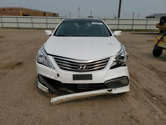 KMHFH4JGXGA569170 - 2016 HYUNDAI AZERA LIMITED WHITE photo 5