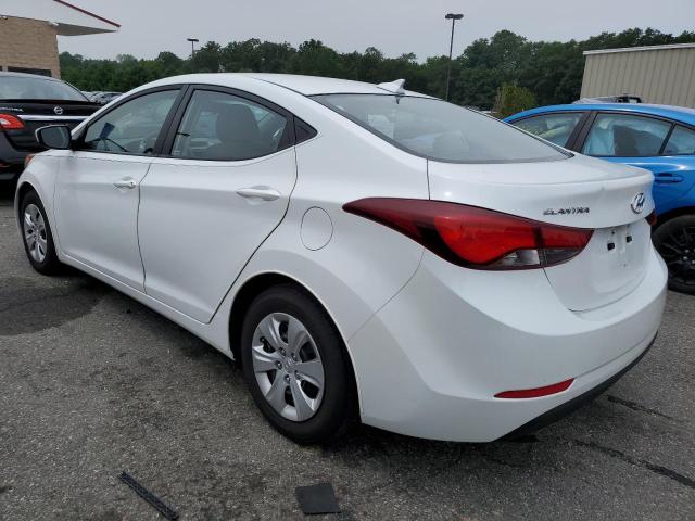 5NPDH4AE3GH751120 - 2016 HYUNDAI ELANTRA SE WHITE photo 2