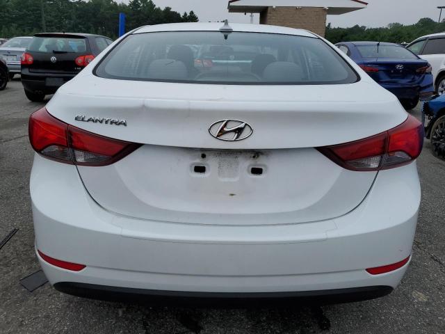 5NPDH4AE3GH751120 - 2016 HYUNDAI ELANTRA SE WHITE photo 6