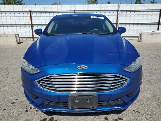 3FA6P0HD9HR336356 - 2017 FORD FUSION SE BLUE photo 5