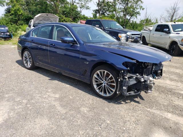 WBA33AG03NCJ29630 - 2022 BMW 530XE BLUE photo 4