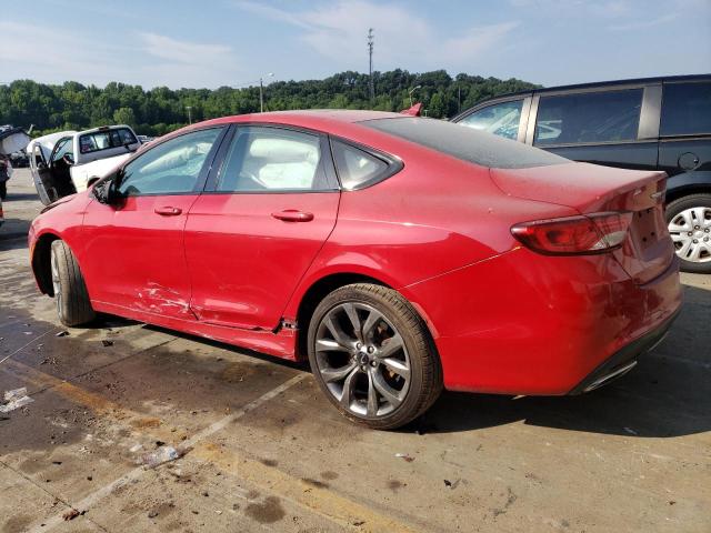 1C3CCCBG5GN147237 - 2016 CHRYSLER 200 S RED photo 2