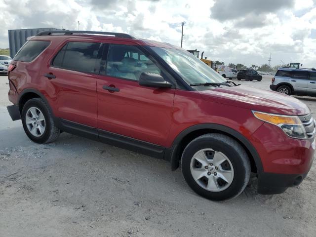 1FM5K7B86DGA82644 - 2013 FORD EXPLORER RED photo 4