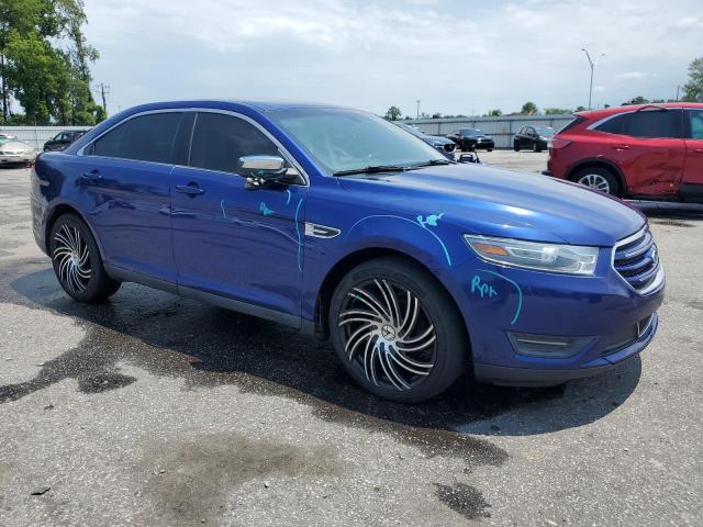 1FAHP2F88DG108358 - 2013 FORD TAURUS LIMITED BLUE photo 4