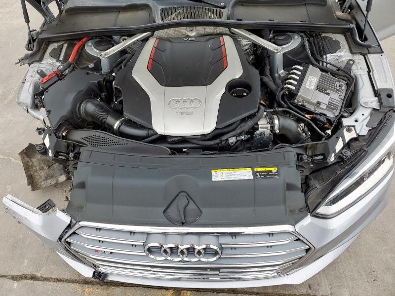 WAUC4CF5XJA063542 - 2018 AUDI S5 PRESTIGE SILVER photo 11