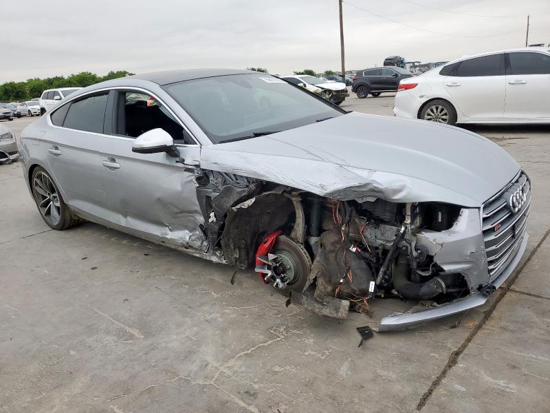 WAUC4CF5XJA063542 - 2018 AUDI S5 PRESTIGE SILVER photo 4