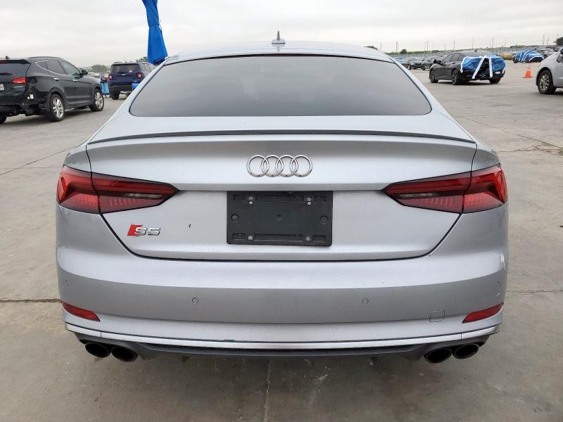 WAUC4CF5XJA063542 - 2018 AUDI S5 PRESTIGE SILVER photo 6