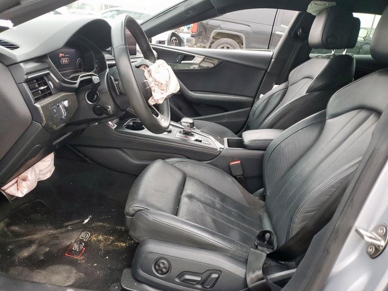 WAUC4CF5XJA063542 - 2018 AUDI S5 PRESTIGE SILVER photo 7