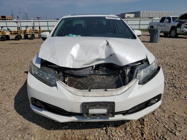19XFB2F98EE216957 - 2014 HONDA CIVIC EXL 白色 照片 5