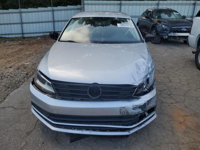 3VW2K7AJ4FM210400 - 2015 VOLKSWAGEN JETTA BASE Grau Foto 5