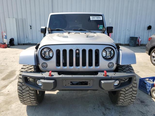 1C4HJWFG5GL251399 - 2016 JEEP WRANGLER RUBICON GRAY photo 5