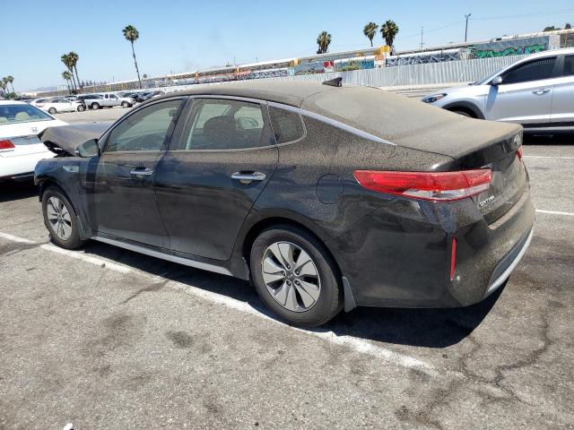 KNAGT4LE5J5024249 - 2018 KIA OPTIMA HYBRID GRAY photo 2